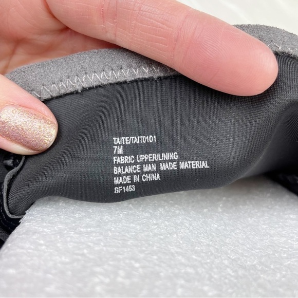 New Steven New York by Steve Madden Taite Pointed Toe Booties in Gray Faux Suede - Picture 8 of 11